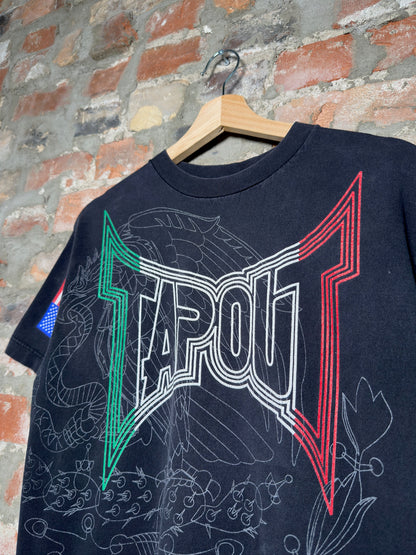 00s Tapout Mexico Graphic Tee Sz M
