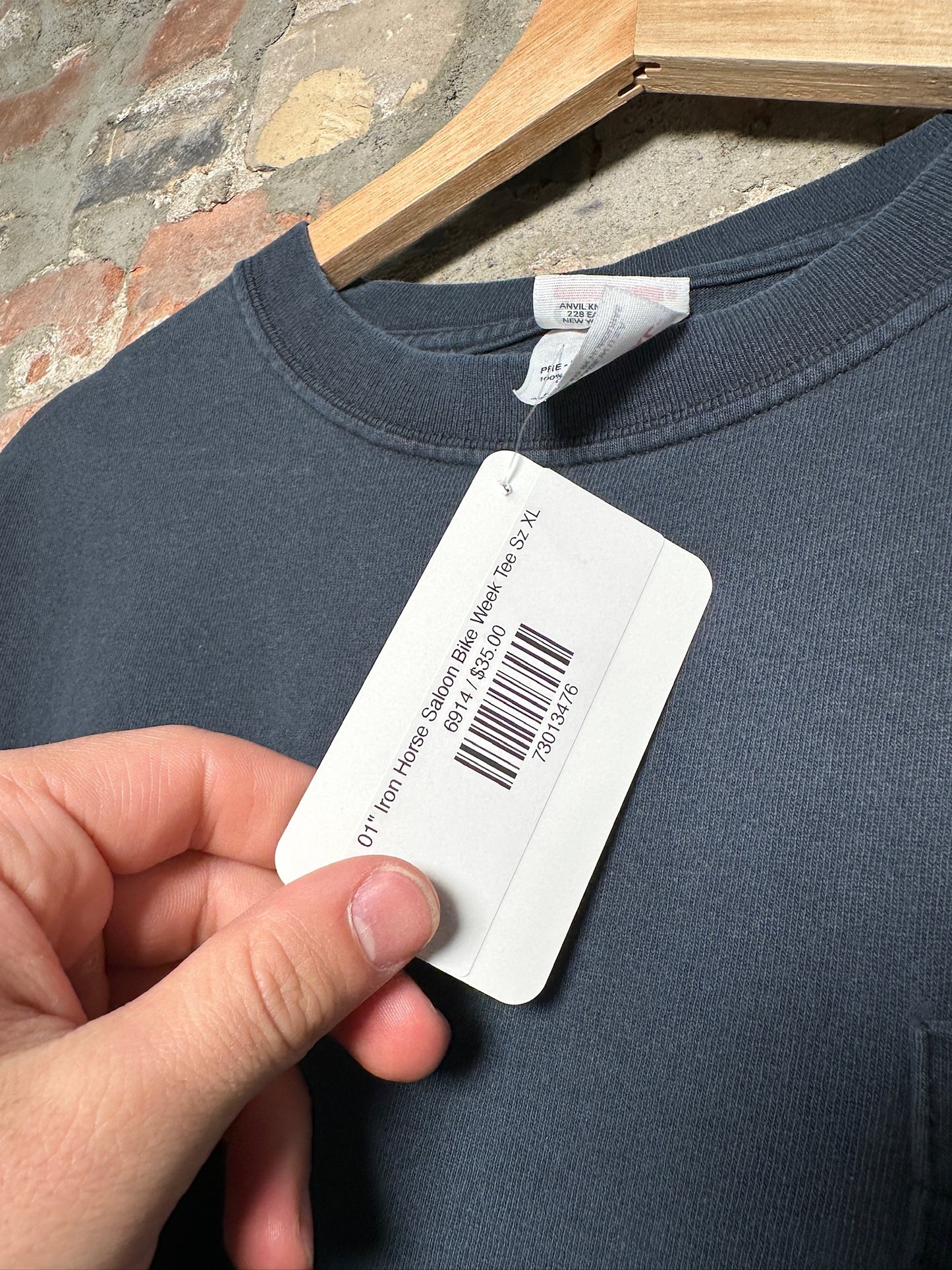 01" Iron Horse Saloon Bike Week Tee Sz XL