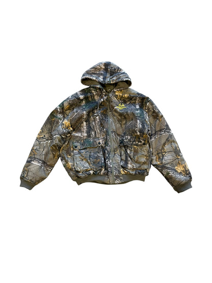 (XL) 00s Real Tree Camo Hooded Jacket