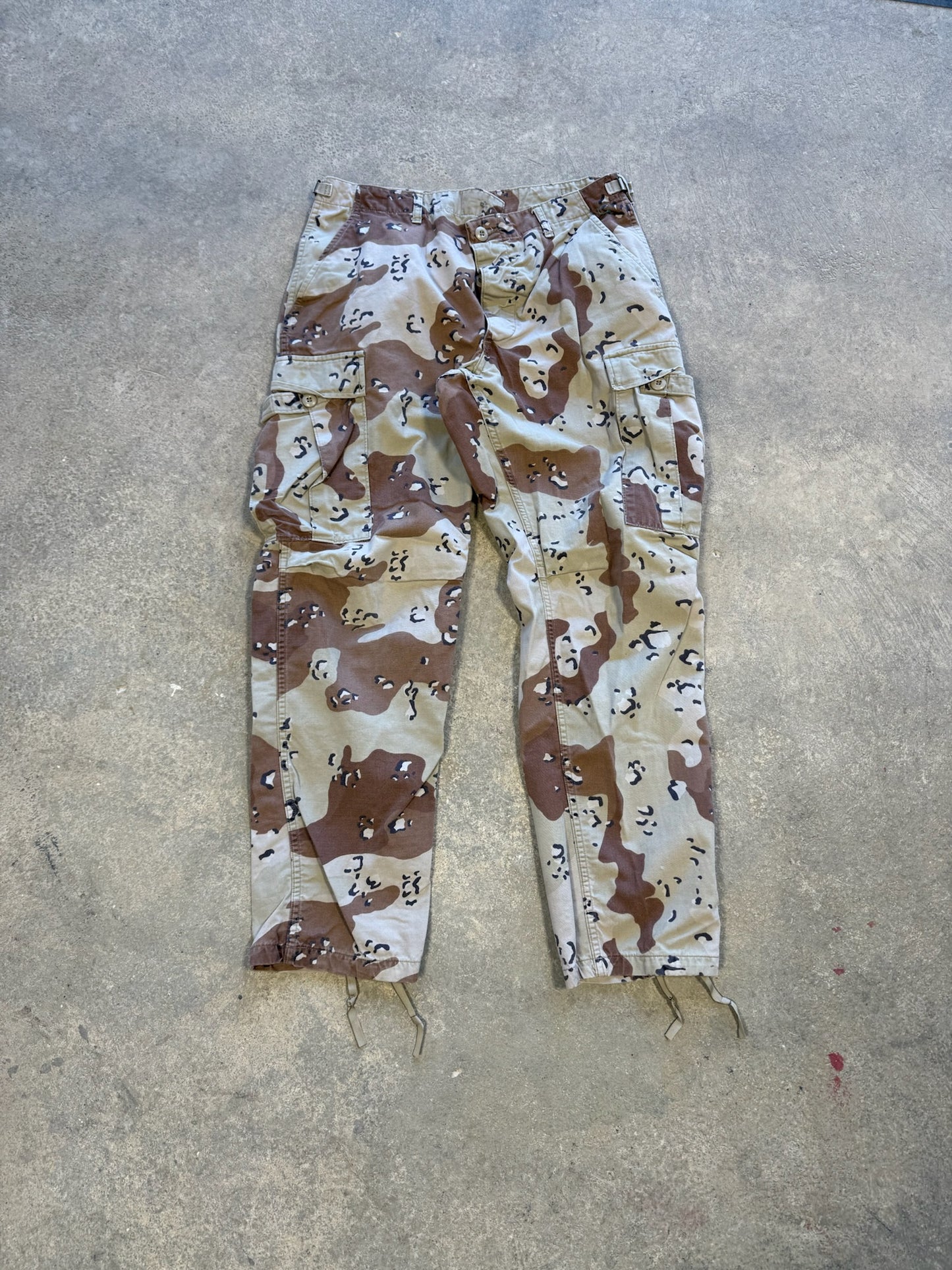 (M) Vtg Military Desert Camo Cargo Pants