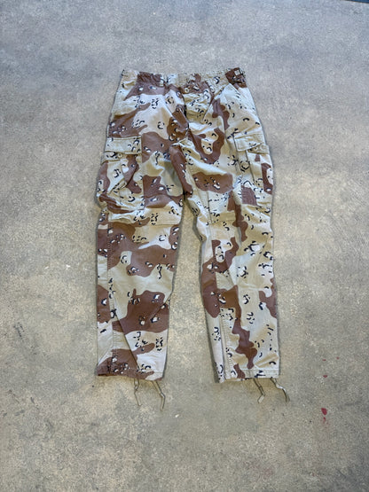 (M) Vtg Military Desert Camo Cargo Pants