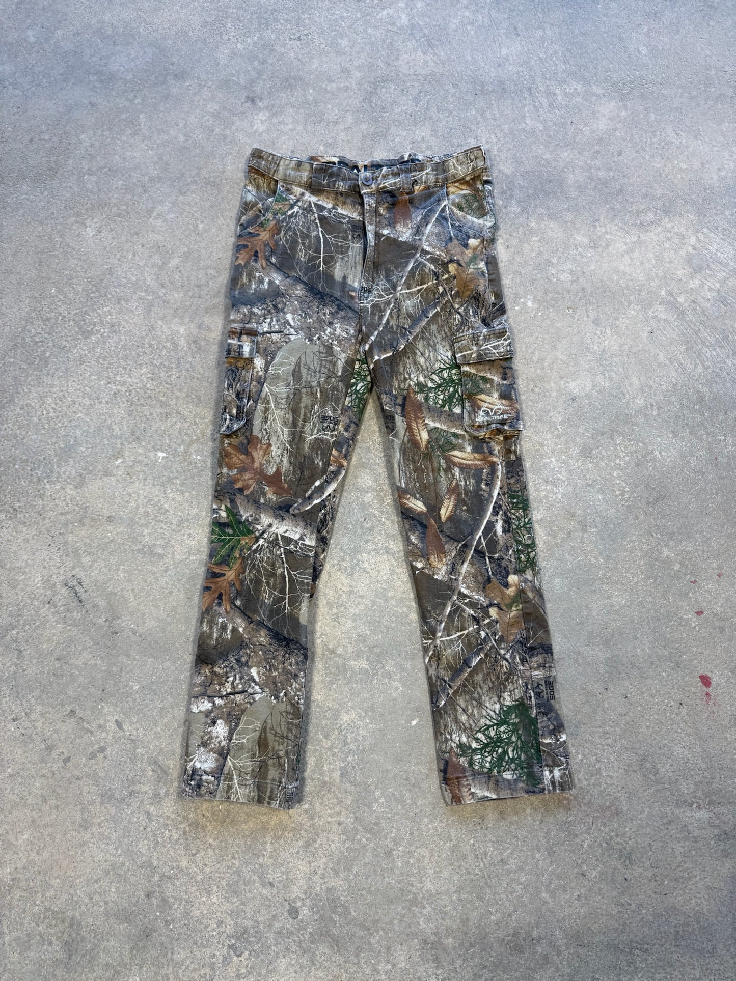 (M) 00s Real Tree Camo Cargo Pants