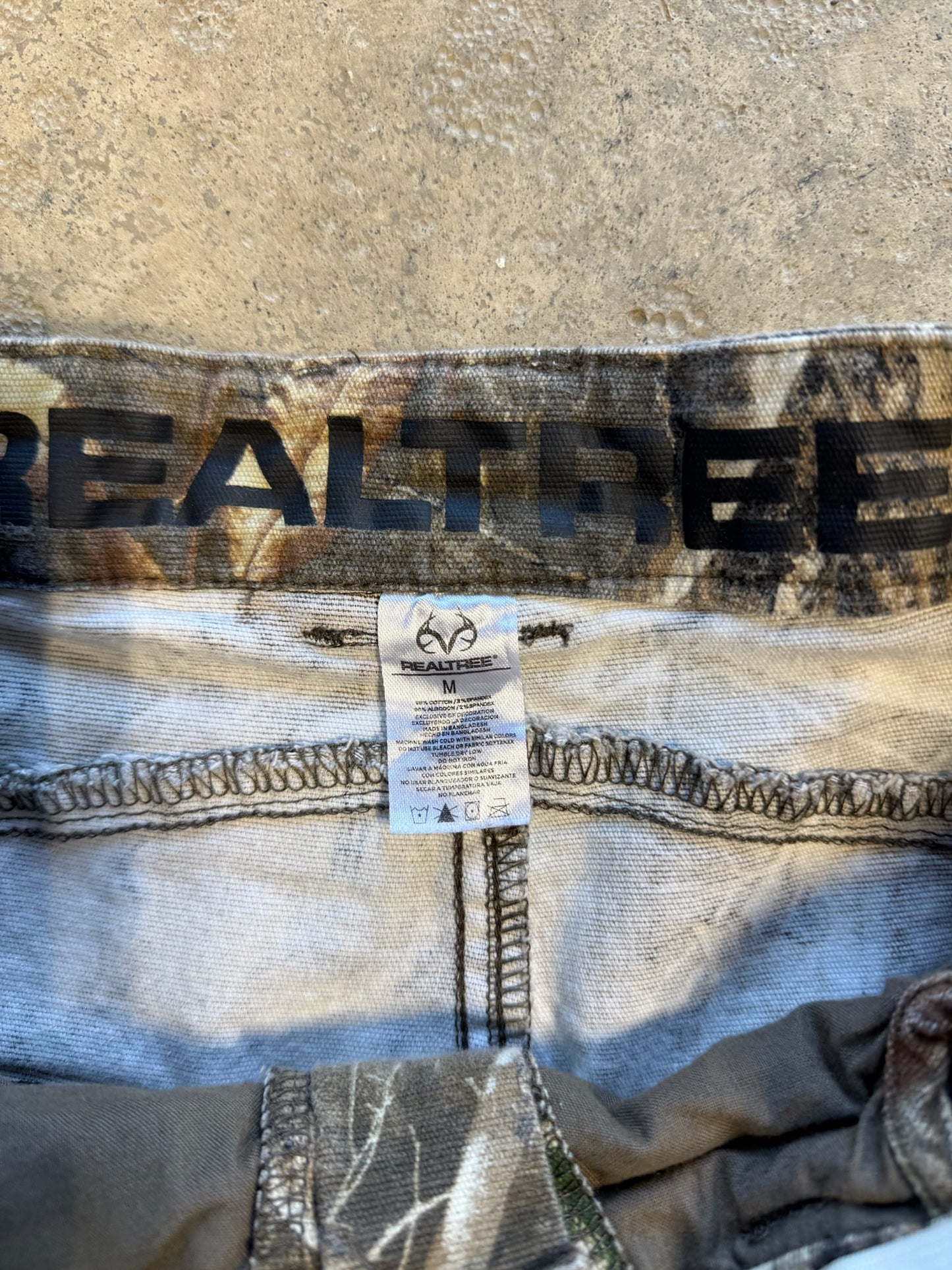 (M) 00s Real Tree Camo Cargo Pants