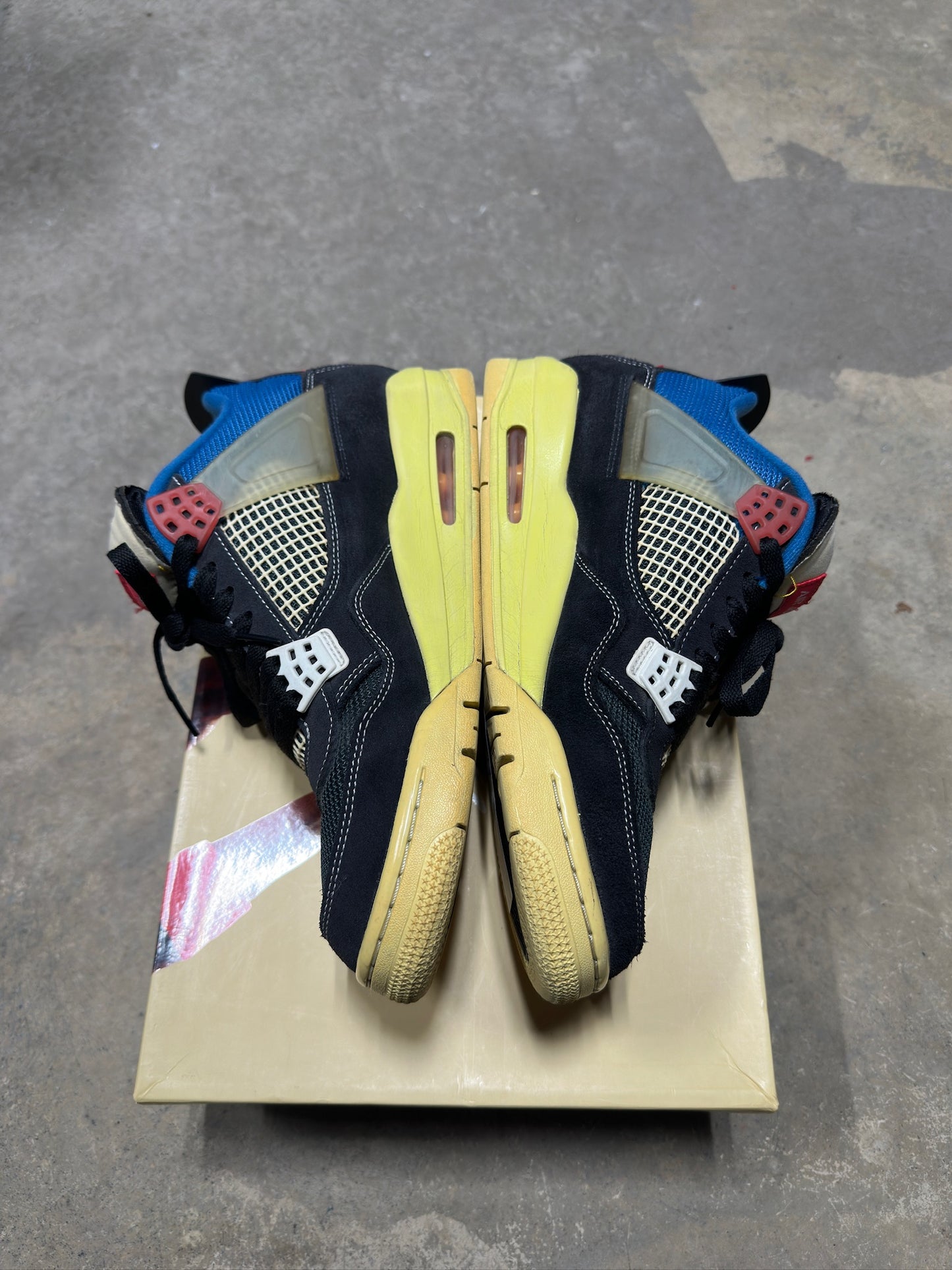 Jordan 4 Union Off Noir Sz 10M