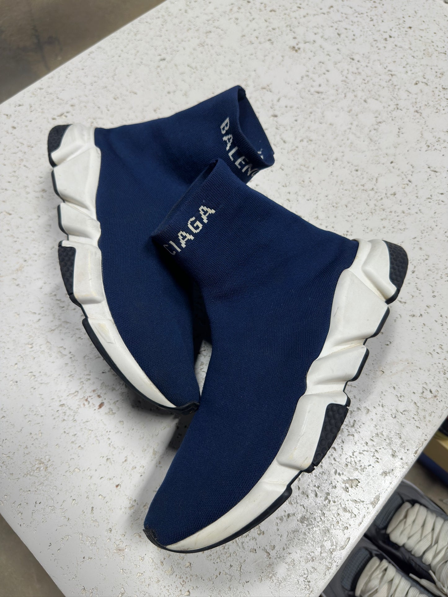 Balenciaga Speed Trainer Navy Sz 10M (43UK)