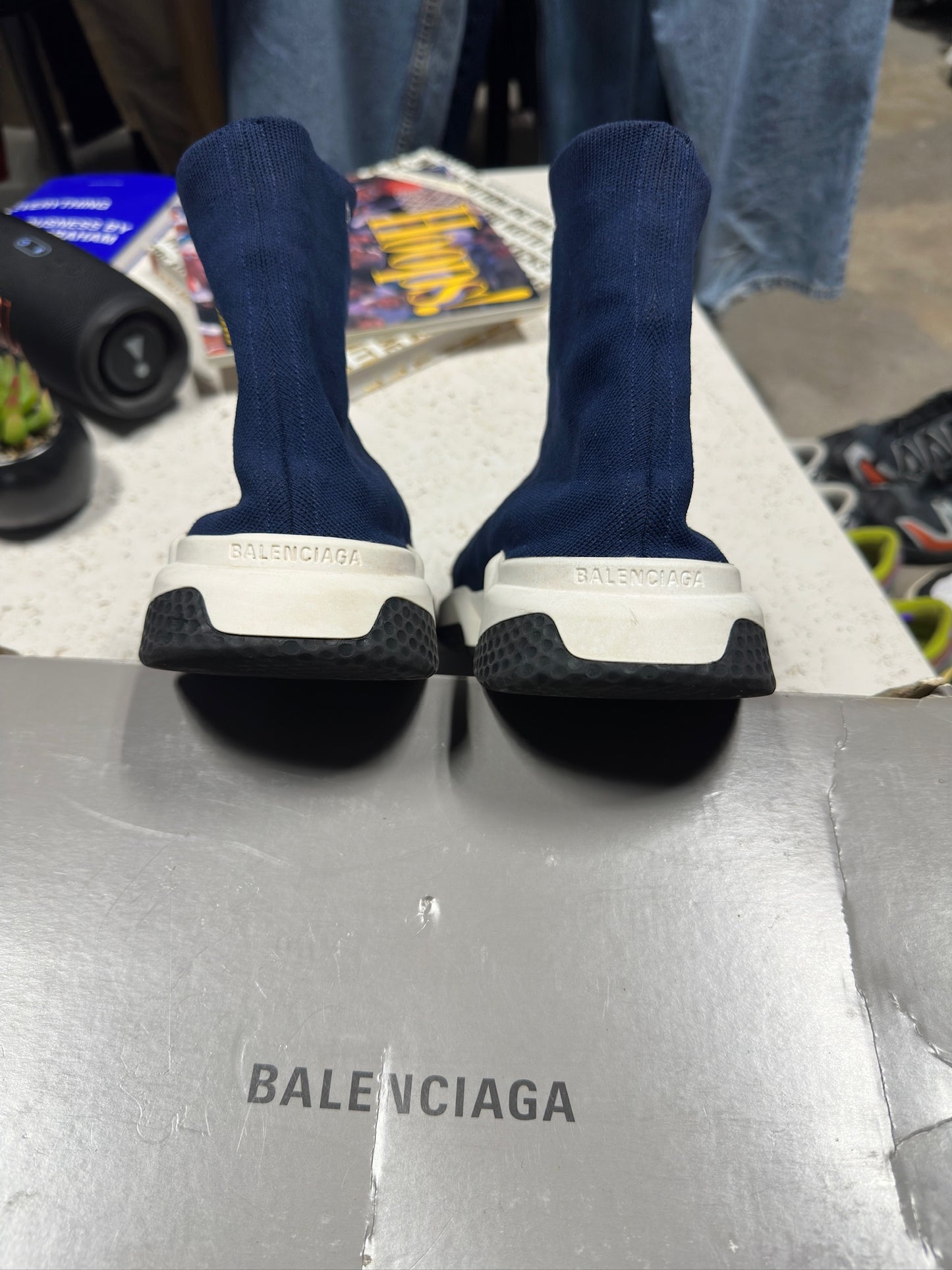 Balenciaga Speed Trainer Navy Sz 10M (43UK)