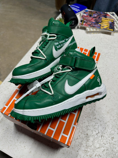 Nike x Off White Mid Pine Green Sz 8M