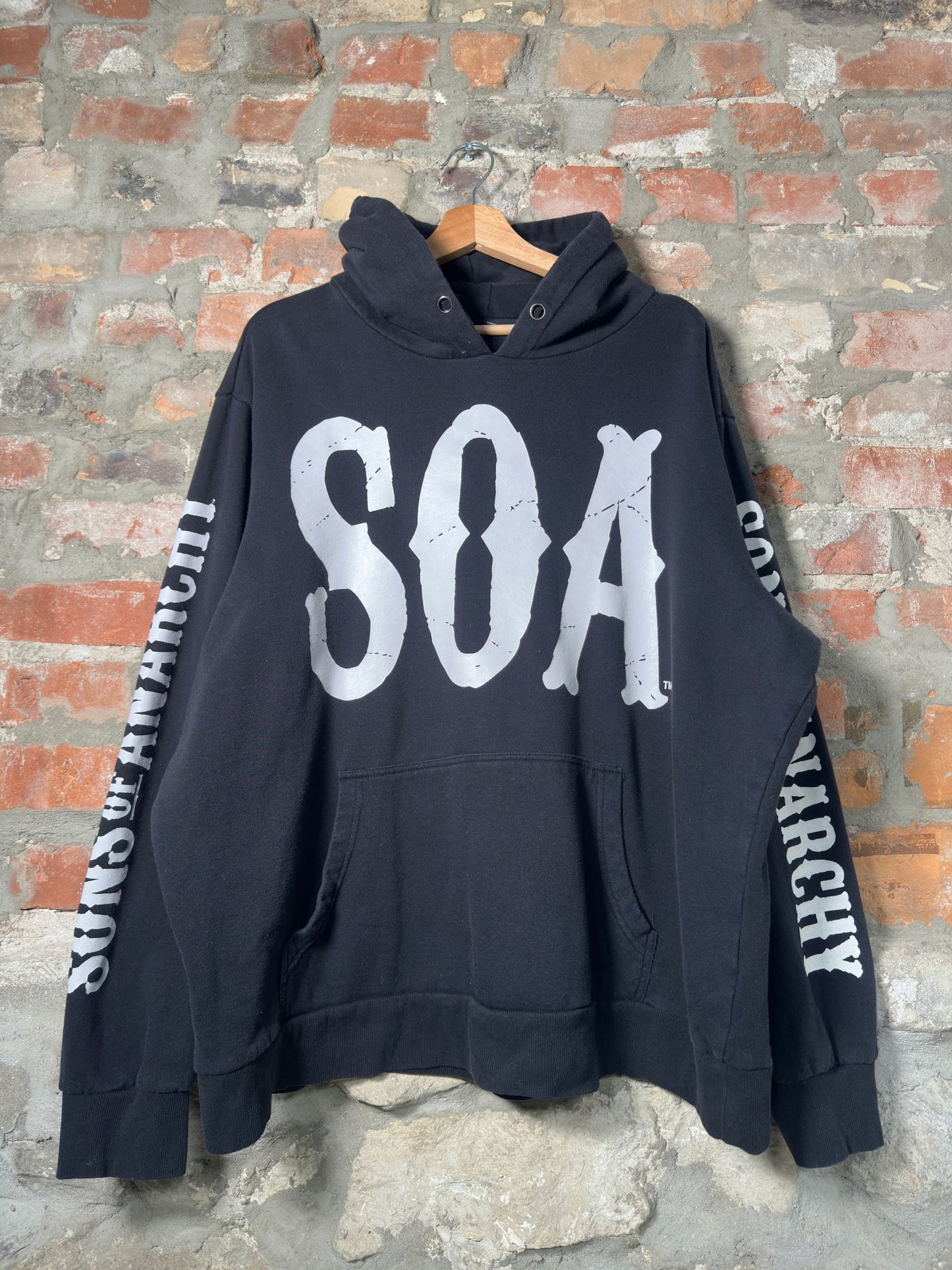 Sons Of Anarchy Hoodie Black Sz XXL