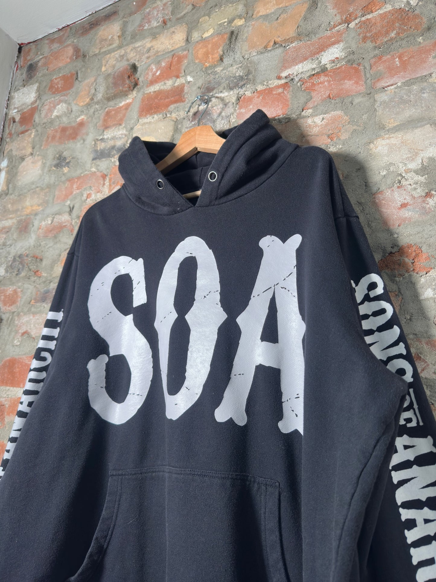 Sons Of Anarchy Hoodie Black Sz XXL