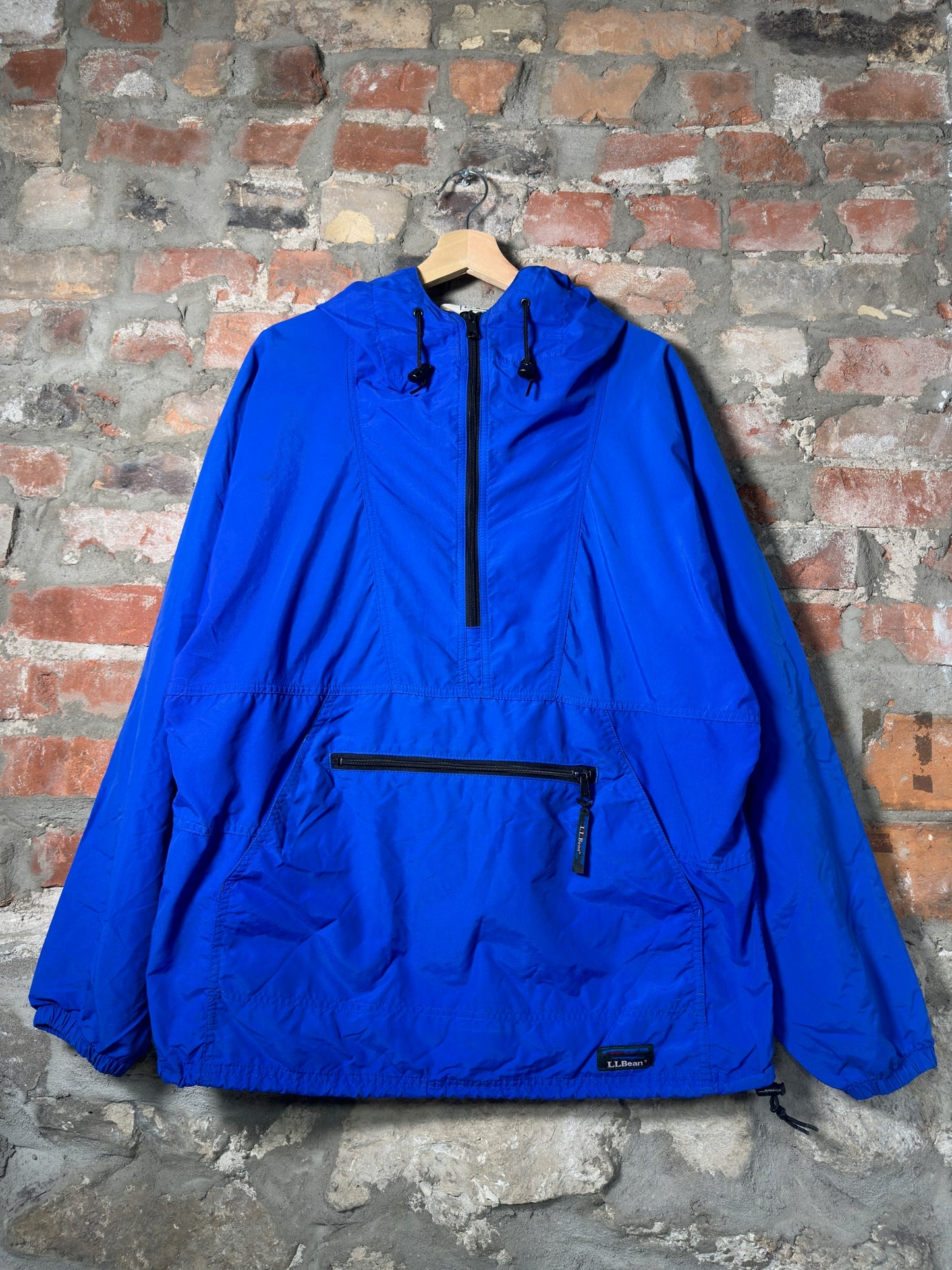 90s L.L Bean Blue Windbreaker Sz L