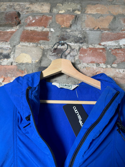 90s L.L Bean Blue Windbreaker Sz L