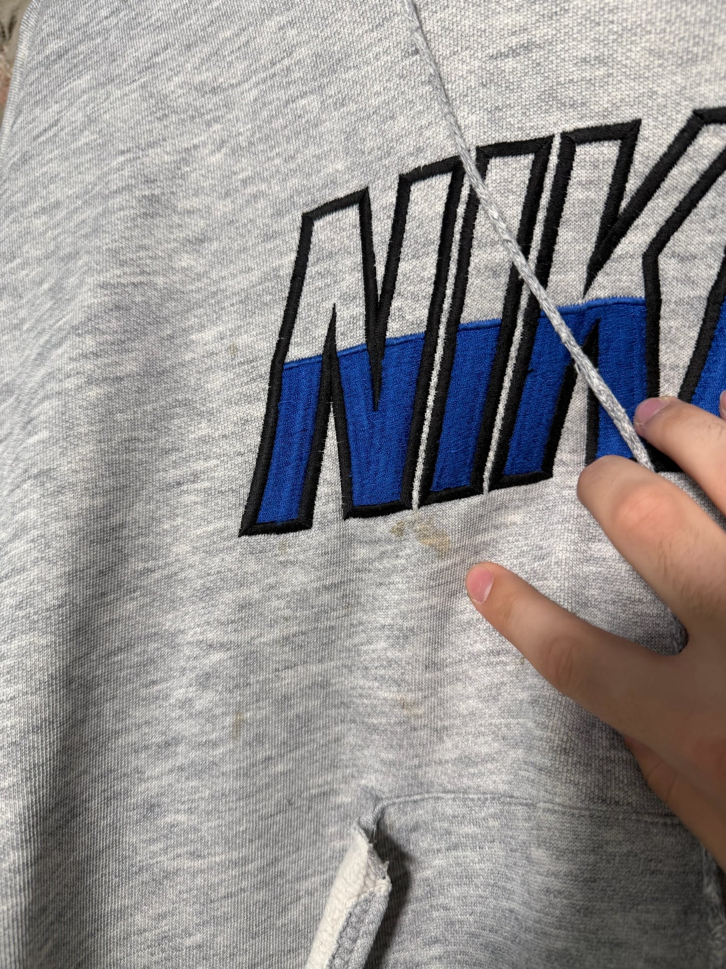 (XL) 90s Nike Spellout Hoodie