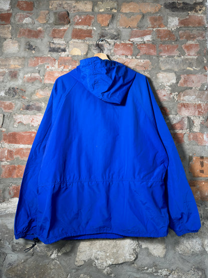 90s L.L Bean Blue Windbreaker Sz L