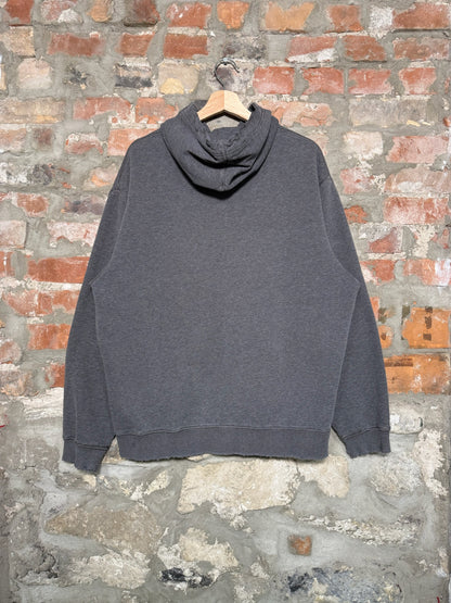 (XL) 00s Nike Distressed Grey Hoodie