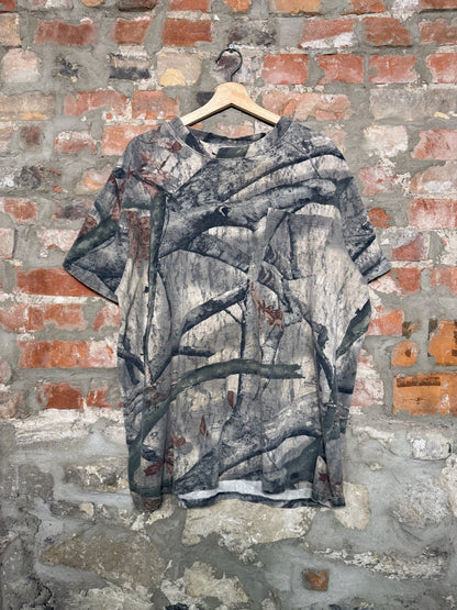 (XXL) 00s Mossy Oak Camo T-Shirt