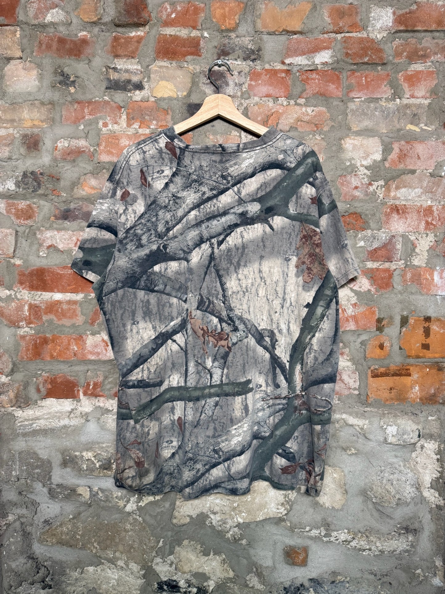 (XXL) 00s Mossy Oak Camo T-Shirt