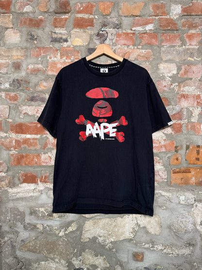 (XL) AAPE Skull & Bones T-Shirt