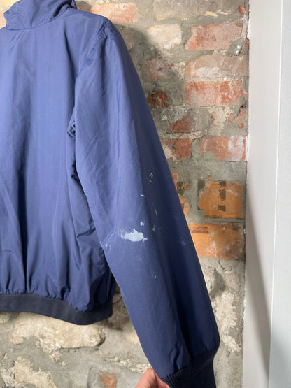 90s L.L. Bean Zip-Up Jacket Navy Sz L