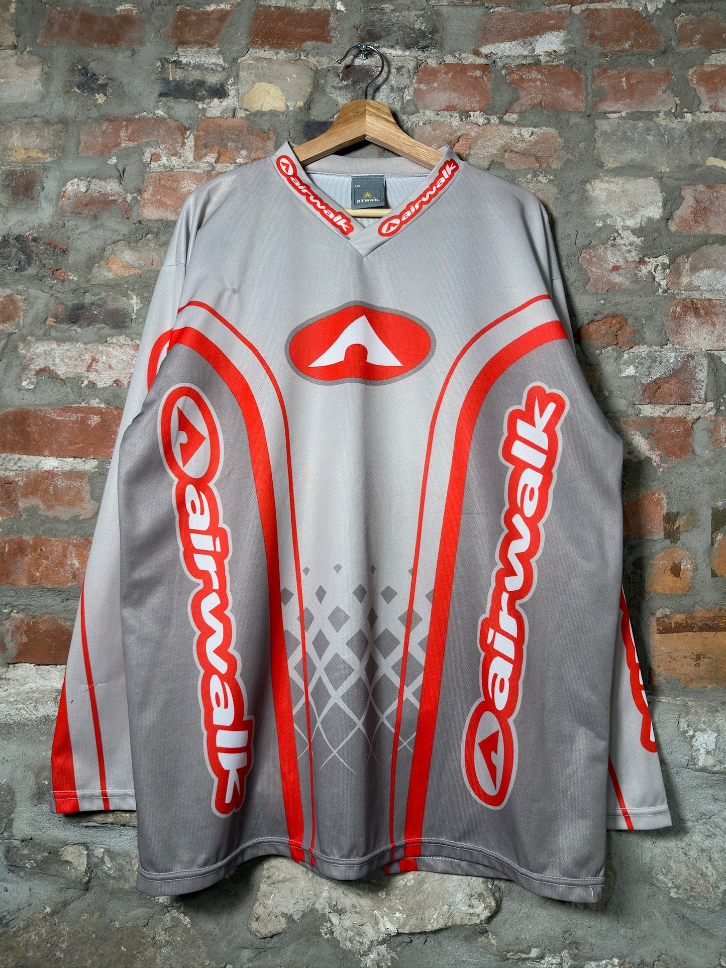 Y2K Airwalk Racing Jersey Sz L