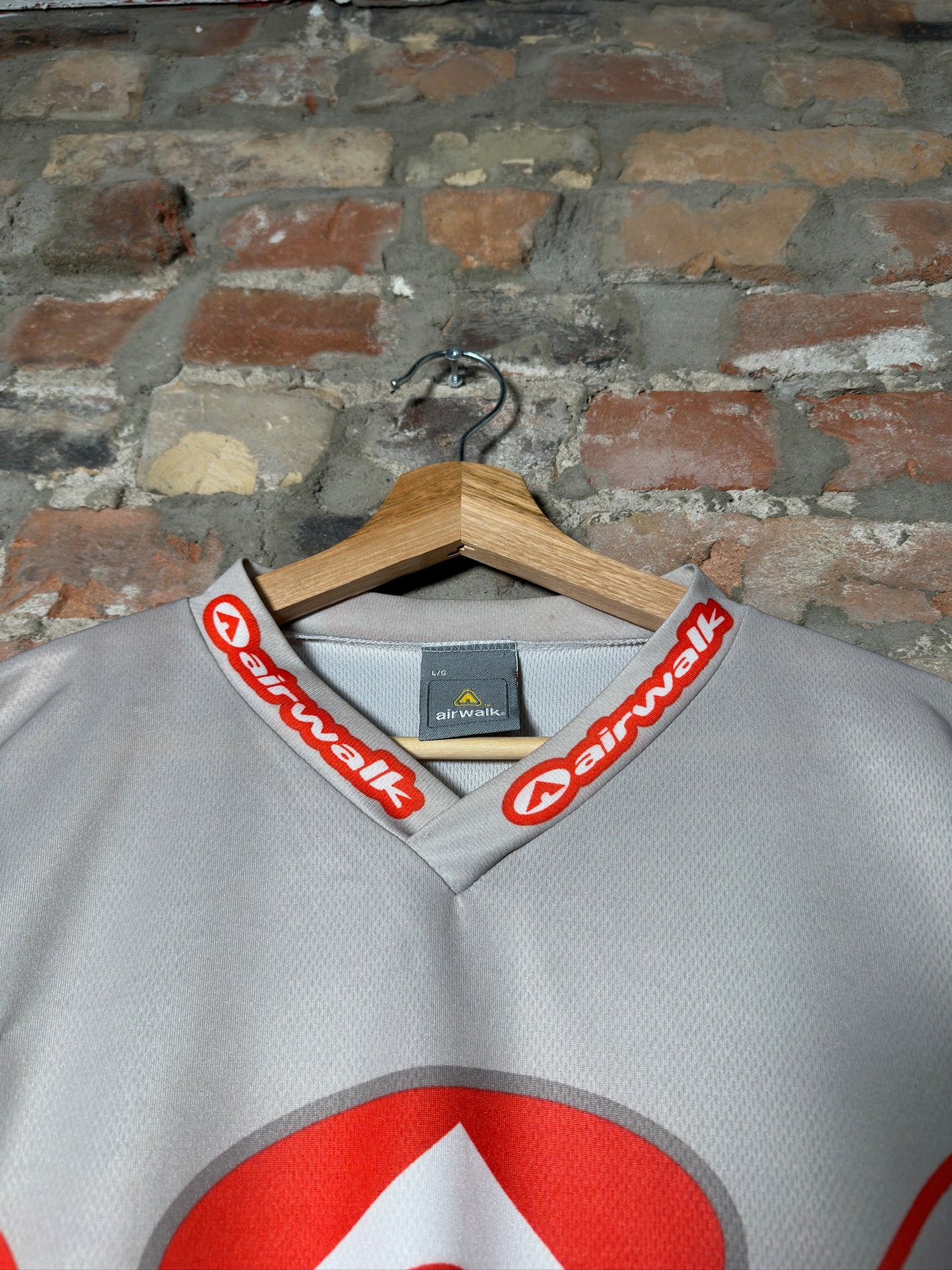 Y2K Airwalk Racing Jersey Sz L