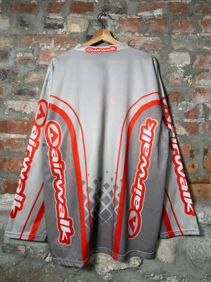 Y2K Airwalk Racing Jersey Sz L