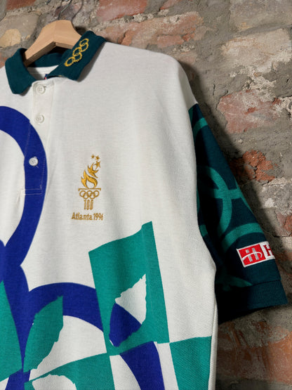 96" Atlanta USA Olympics Polo Shirt Sz L