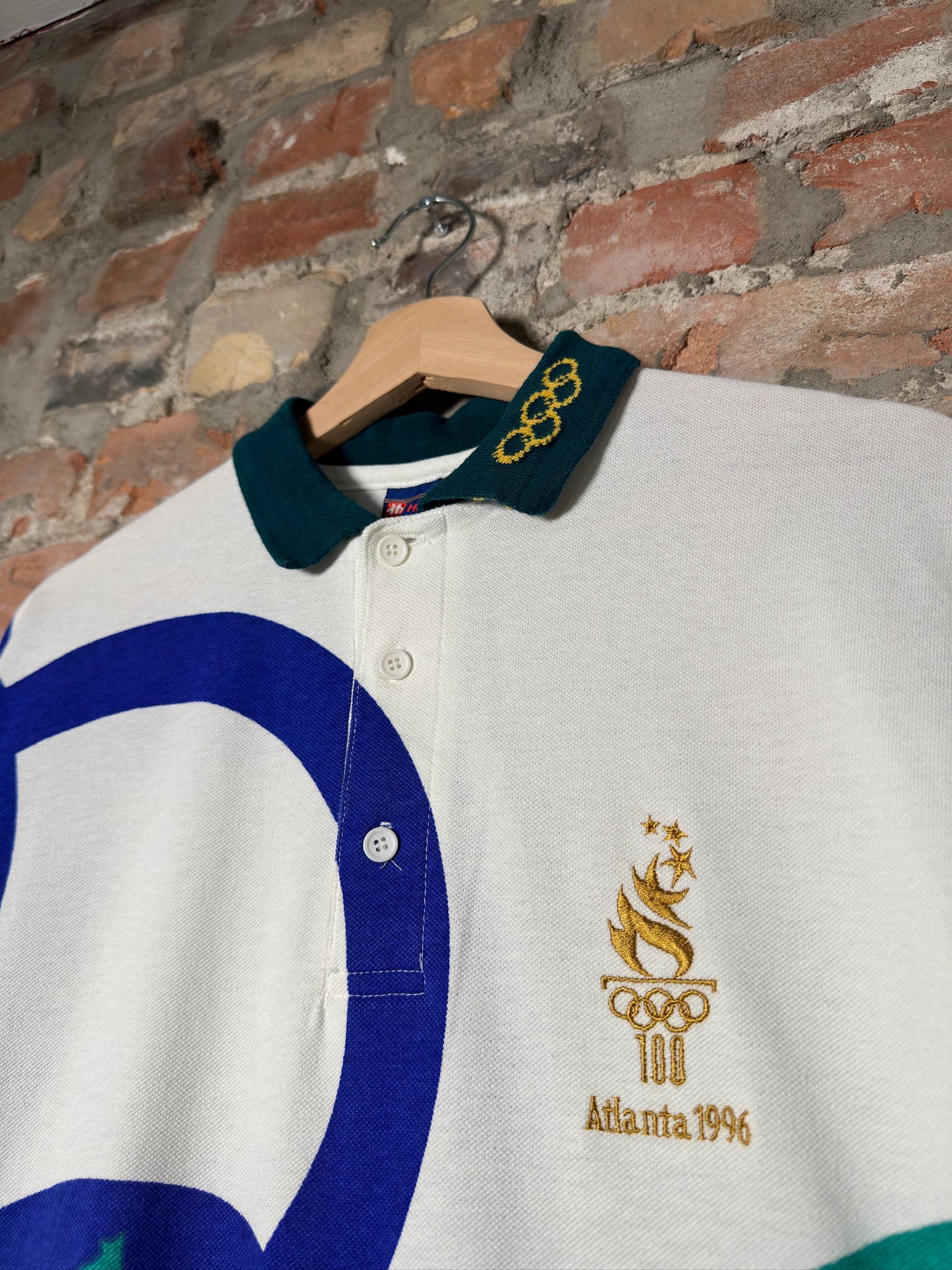 96" Atlanta USA Olympics Polo Shirt Sz L