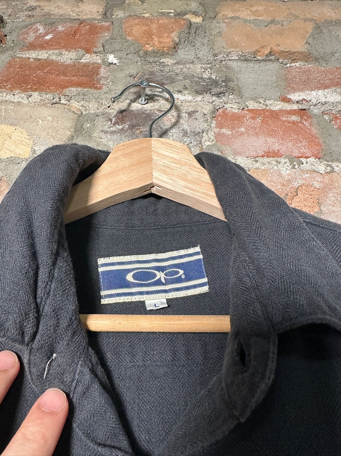 Y2K Ocean Pacific Button-Up Shirt Sz L