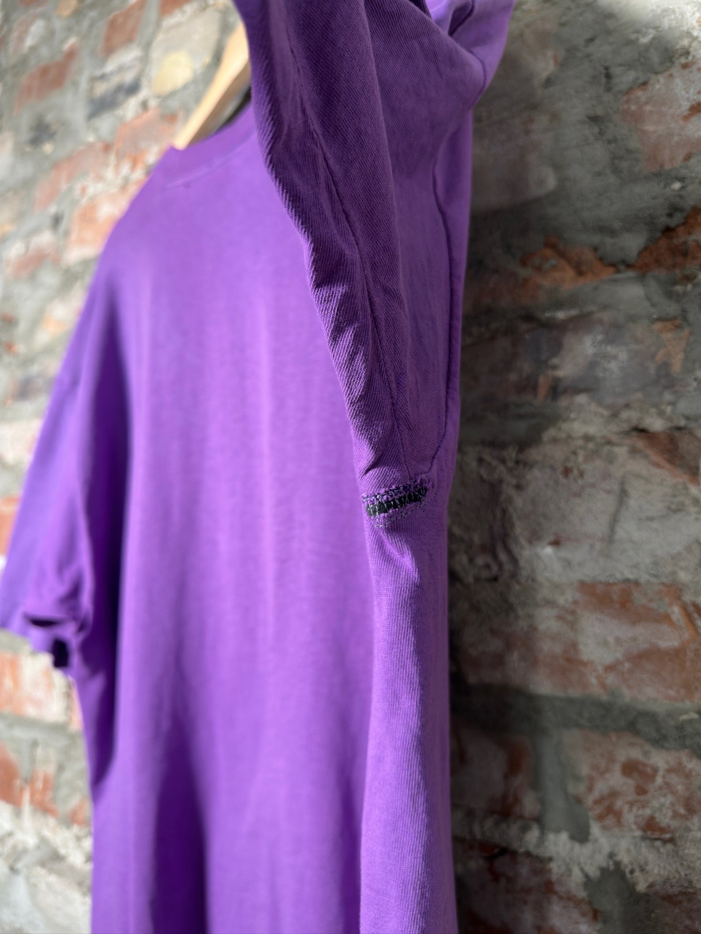 93" Colorado Rockies MLB Faded Purple Tee Sz XL