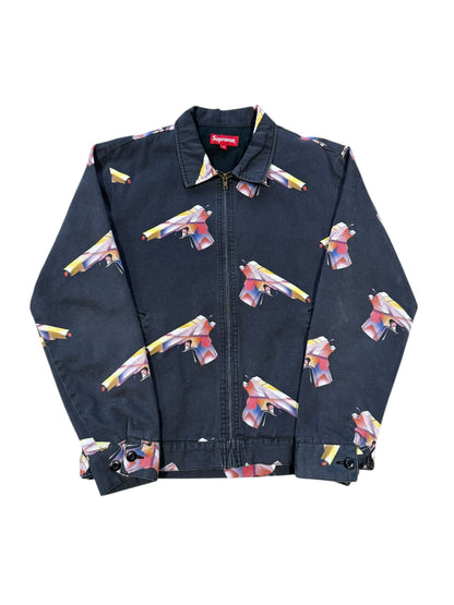 Supreme x Alessandra Mendini 3D Gun Print Work Jacket Sz M