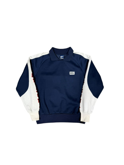 80s Nike Navy Pullover Sweater Sz M