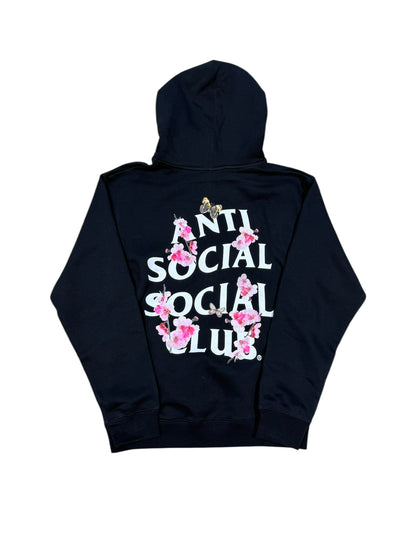 Anti Social Social Club Floral Hoodie Sz L