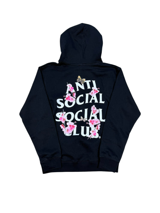 Anti Social Social Club Floral Hoodie Sz L