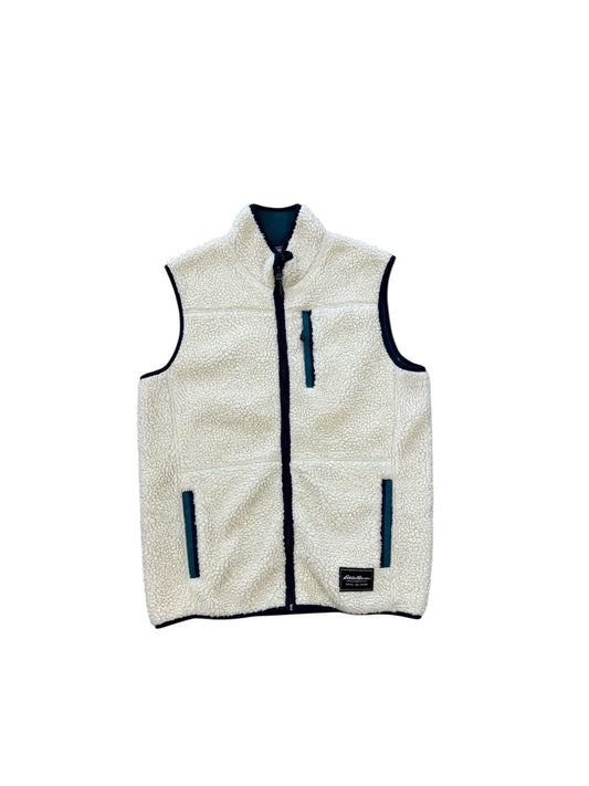 2000s Eddie Bauer Sherpa Vest Sz M